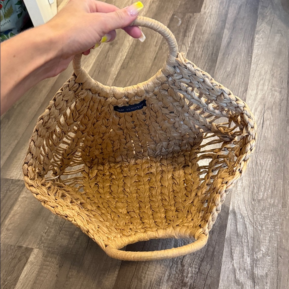 3am Forever Woven Tan Tote Bag - Picture 3 of 4